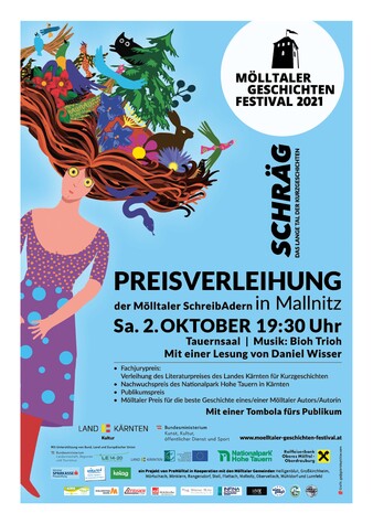 Preisverleihung Mölltaler Geschichten Festival 2021