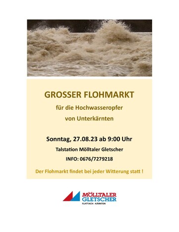 Flohmarkt Hochwasseropfer