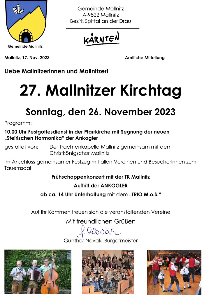 Mallnitzer Kirchtag 2023