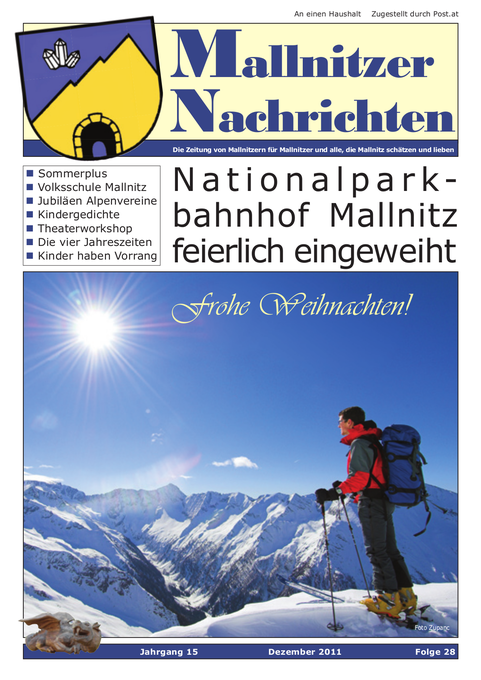 Mallnitzer Nachrichten - Dezember 2011