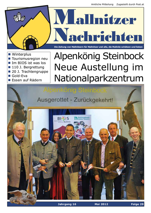 Mallnitzer Nachrichten - Mai 2012