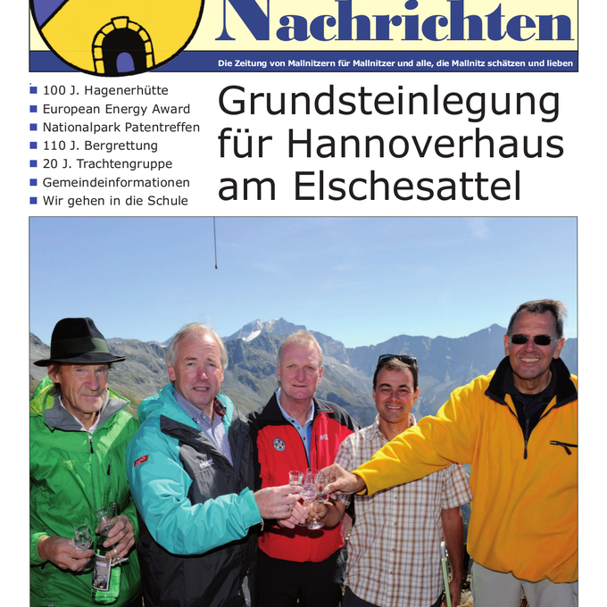 Mallnitzer Nachrichten - November 2012