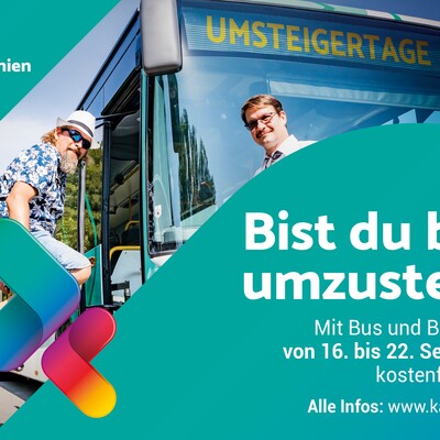 Umsteigertage 16. bis 22.09.2026