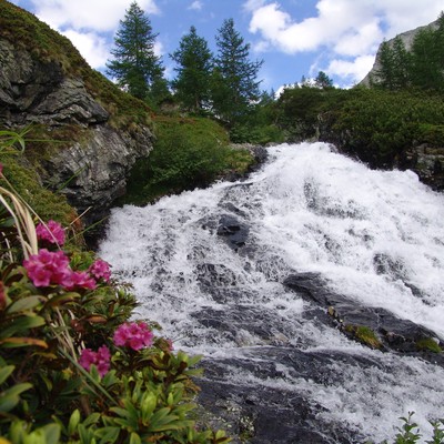 Dösental Wasserfall - Weg zum Schmidthaus