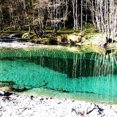 Seebach im Herbst